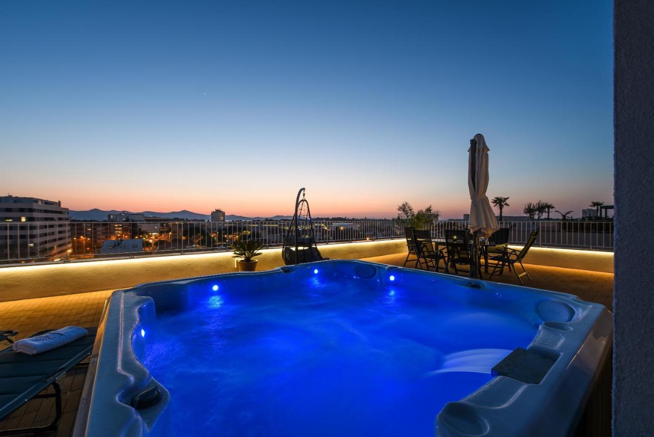Zadar Sunset Penthouse With Spectacular View And Jacuzzi Apartment ภายนอก รูปภาพ