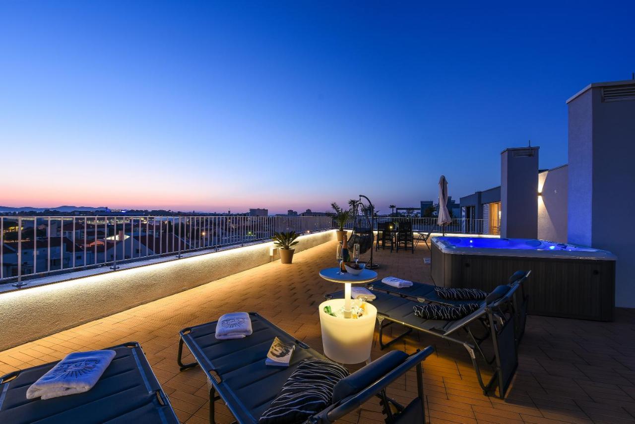 Zadar Sunset Penthouse With Spectacular View And Jacuzzi Apartment ภายนอก รูปภาพ