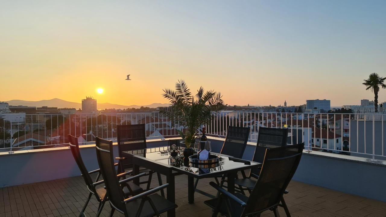 Zadar Sunset Penthouse With Spectacular View And Jacuzzi Apartment ภายนอก รูปภาพ